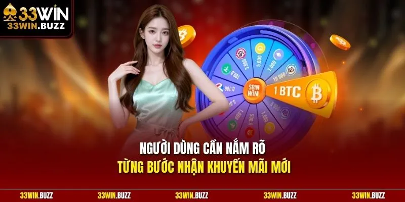 Người dùng cần nắm rõ từng bước nhận khuyến mãi mới